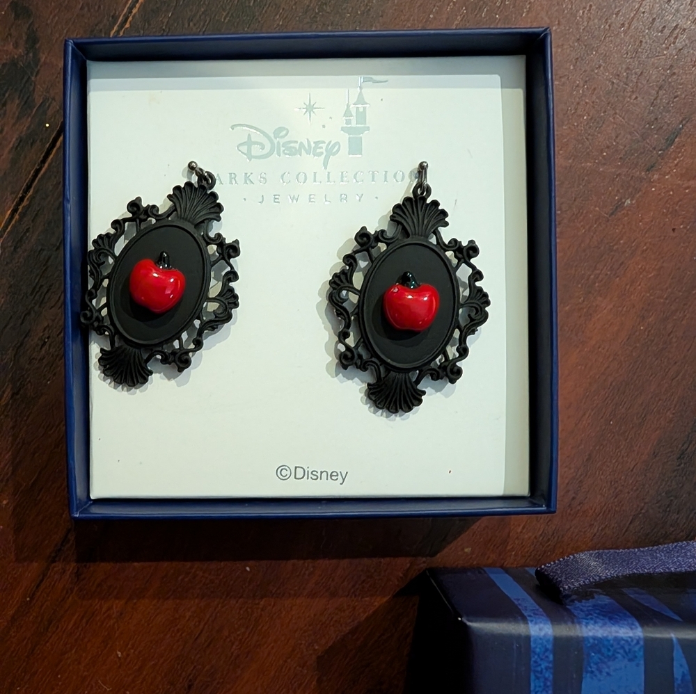 Disney Parks Poison Apple Earrings